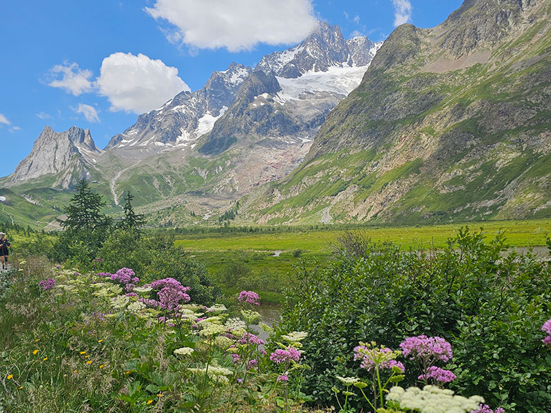 Trekking alrededor del Mont Blanc